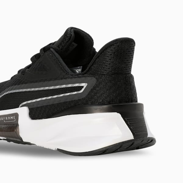 PWRFrame Women's Training Shoes, Puma Black-Puma White, extralarge-IND