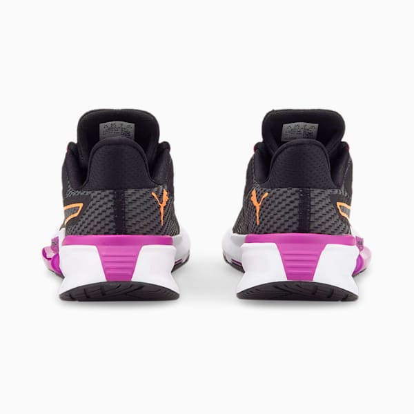 PWRFrame Women's Training Shoes, Puma Black-Deep Orchid-Neon Citrus