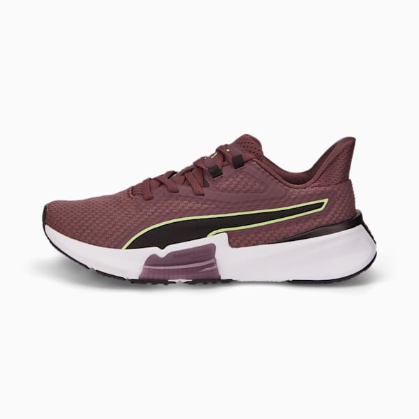 PWRFrame Women's Training Shoes, Dusty Plum-Fizzy Apple