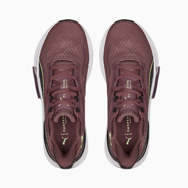 PWRFrame Women's Training Shoes, Dusty Plum-Fizzy Apple