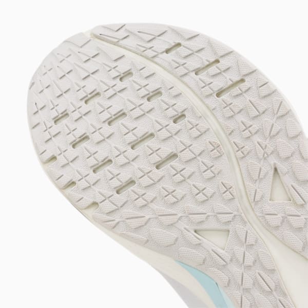 Zapatos para correr Run XX Nitro para mujer, Puma White-Metallic Silver-Nitro Blue