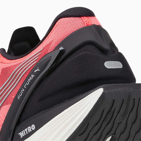 Run XX Nitro Women's Running Shoes, Sunset Glow-Puma Black-Metallic Silver