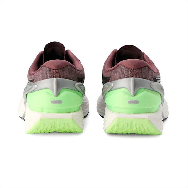 ウィメンズ RUN XX ニトロ ランニングシューズ, Dusty Plum-Fizzy Apple-Metallic Silver