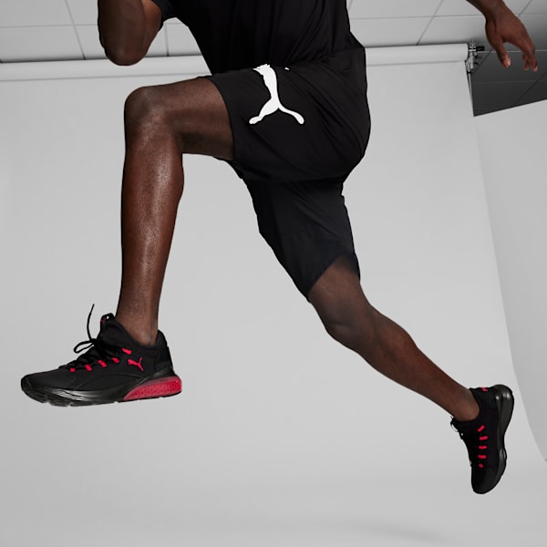 Cell Vive Men's Running Shoes, Puma Black-High Risk Red, extralarge