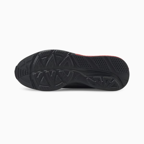 Cell Vive Men's Running Shoes, Puma Black-High Risk Red, extralarge