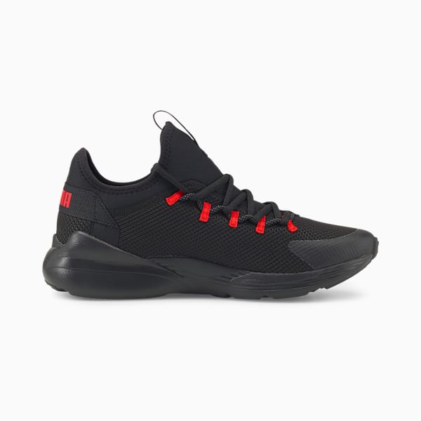 Cell Vive Men's Running Shoes, Puma Black-High Risk Red, extralarge