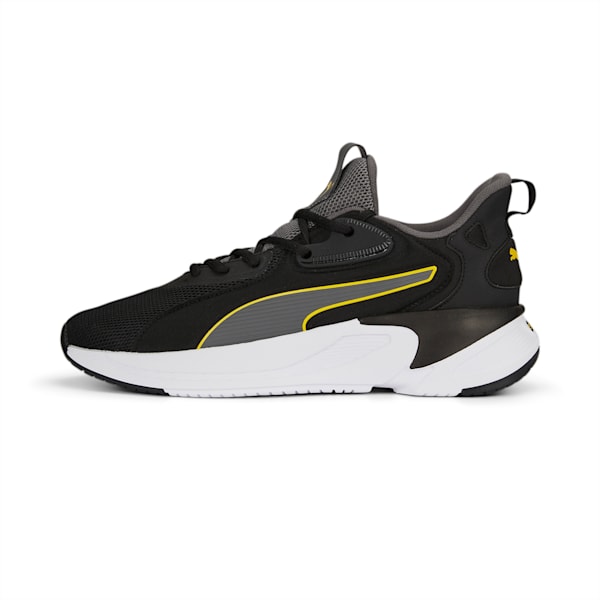 SOFTRIDE Premier Men's Running Shoes, PUMA Black-Cool Dark Gray-Fresh Pear, extralarge-IND