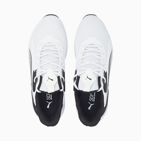 SOFTRIDE Premier Ombre Men's Walking Shoes, Puma White-Puma Black, extralarge-IND