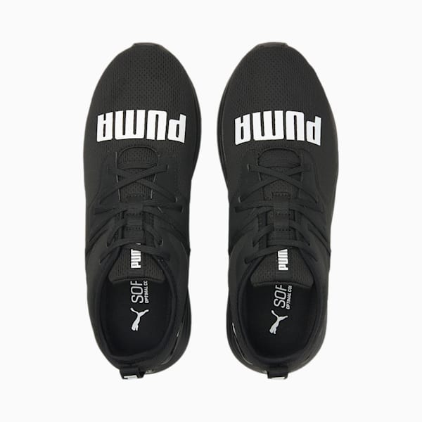 SOFTRIDE Cruise Bold Unisex Walking Shoes, Puma Black-Puma White, extralarge-IND