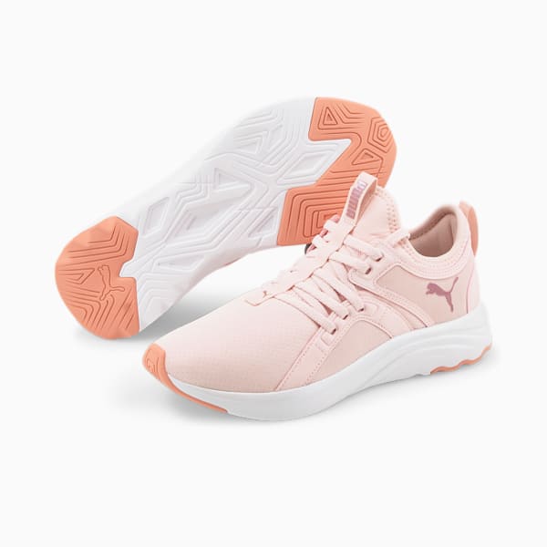 SOFTRIDE Sophia Crystalline Women's Walking Shoes, Chalk Pink-Puma White, extralarge-IND
