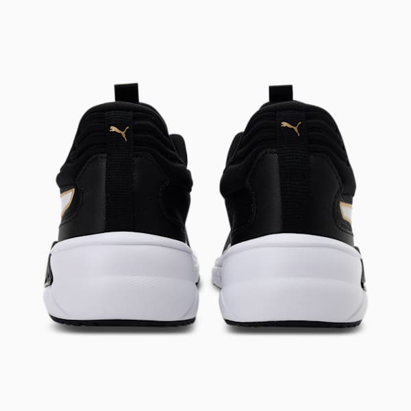 Lex Women's Training Shoes, Puma Black-Puma Team Gold, extralarge-IND