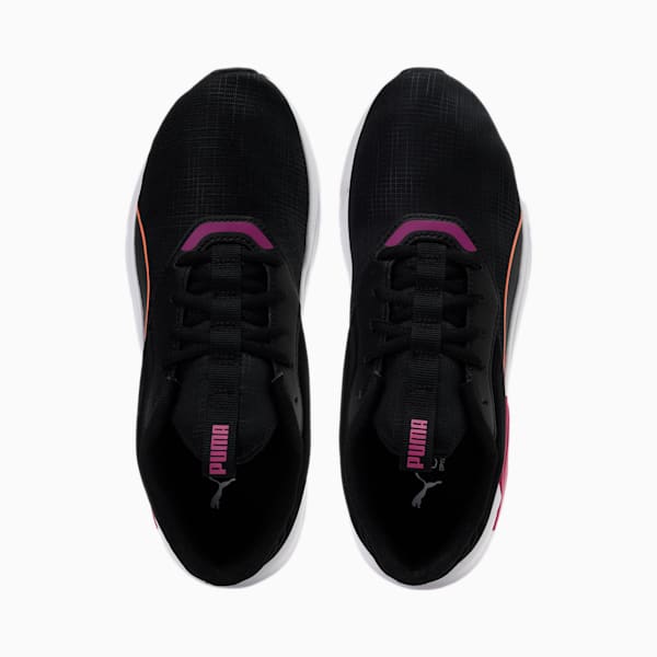 Lex Women's Running Shoes, Puma Black-Deep Orchid