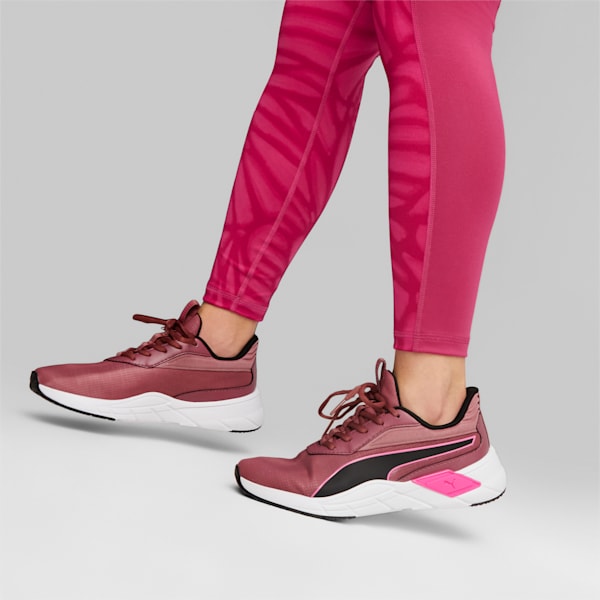 Lex Women's Running Shoes, Wood Violet-PUMA Black-Ravish