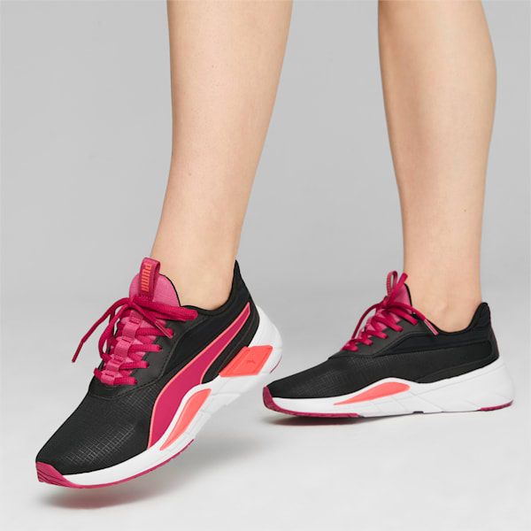 Lex Women's Training Shoes, PUMA Black-Pinktastic, extralarge-IND