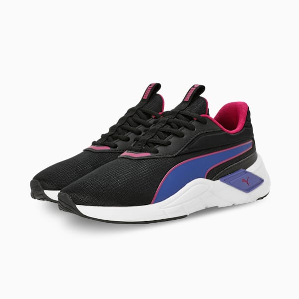 Lex Women's Training Shoes, PUMA Black-Lapis Lazuli-Magenta Gleam, extralarge-IND