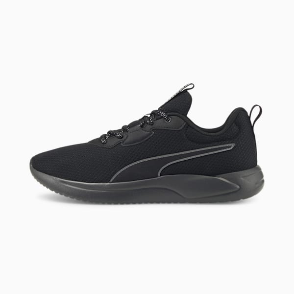 Black puma tennis shoes online