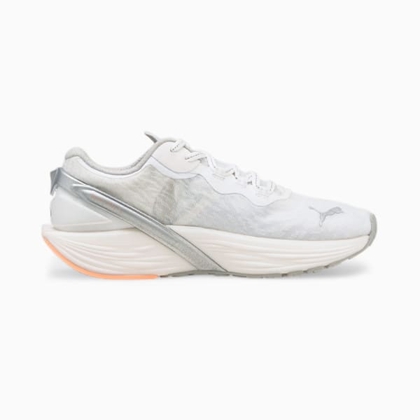 Run XX NITRO Wildwash Women's Running Shoes, Puma White-Metallic Silver-Fizzy Melon, extralarge