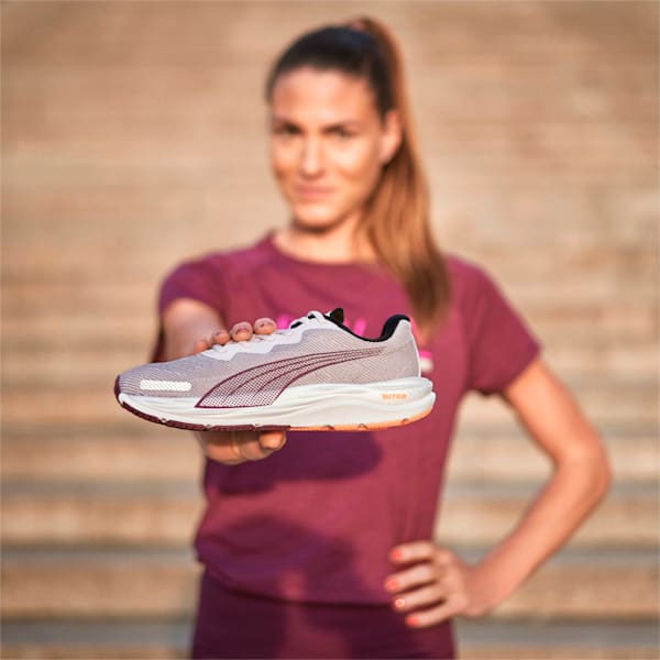 Velocity NITRO 2 Women’s Running Shoes, Lavender Fog-Grape Wine