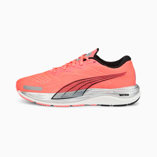 Velocity NITRO 2 Women's Running Shoes, Sunset Glow-Puma Black