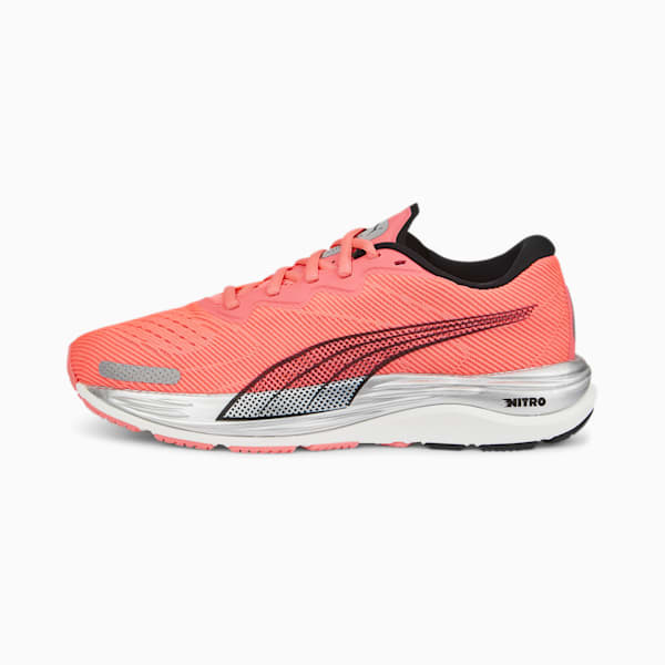 Velocity NITRO™ 2 Women's Running Shoes, Sunset Glow-Puma Black, extralarge-IND