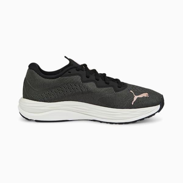 Velocity Nitro 2 Women's Running Shoes, Puma Black-Rose Gold