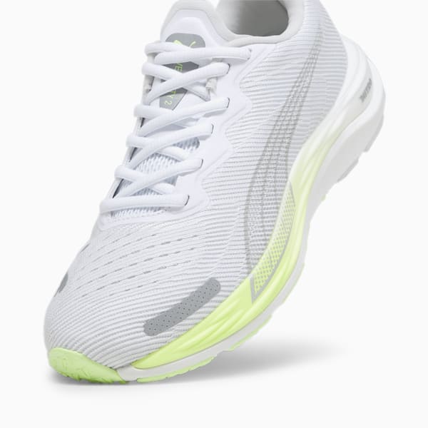 Velocity NITRO™ 2 Women's Running Shoes, PUMA White-Speed Green, extralarge-AUS