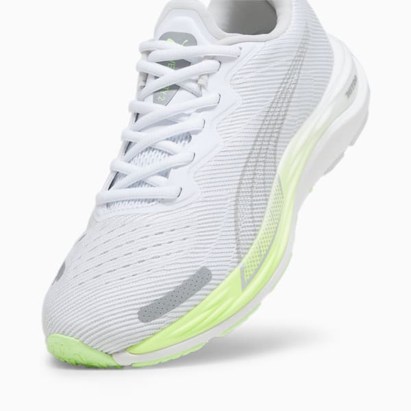 Velocity NITRO™ 2 Women's Running Shoes, PUMA White-Speed Green, extralarge-IND