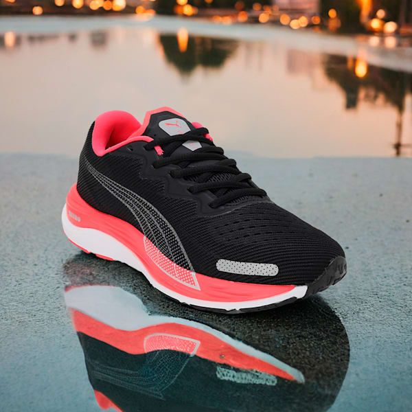 Velocity NITRO™ 2 Women's Running Shoes, PUMA Black-Fire Orchid, extralarge-IND