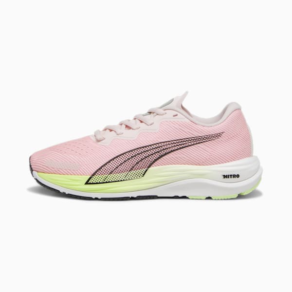 Velocity NITRO™ 2 Women's Running Shoes, Frosty Pink-Speed Green, extralarge-AUS