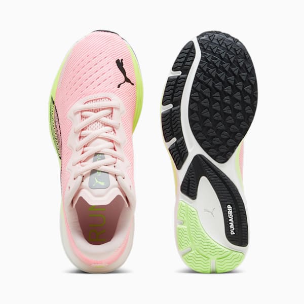Velocity NITRO™ 2 Women's Running Shoes, Frosty Pink-Speed Green, extralarge-IND