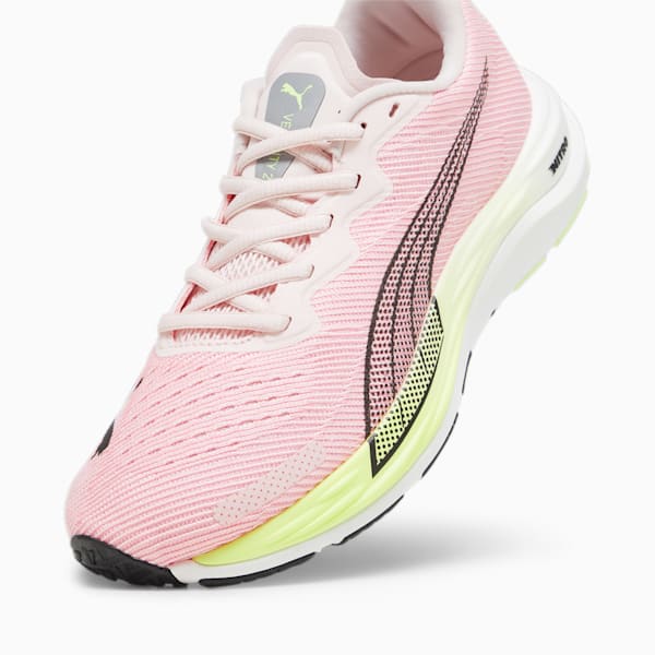 Velocity NITRO™ 2 Women's Running Shoes, Frosty Pink-Speed Green, extralarge-AUS