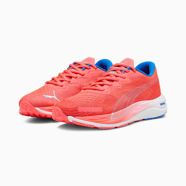 Chaussures de course Velocity Nitro 2 Femme, Fire Orchid-Ultra Blue, extralarge