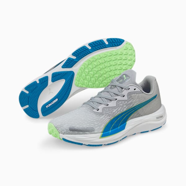 Velocity NITRO™ 2 Wildwash Men's Running Shoes, Harbor Mist-Ocean Dive, extralarge-AUS