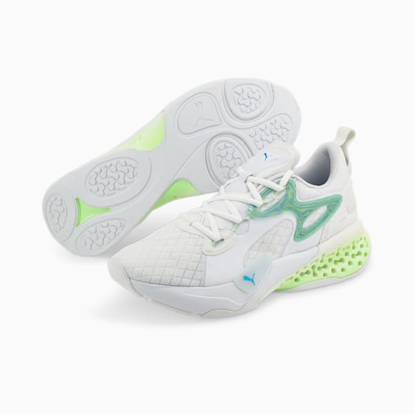 Zapatos de entrenamiento convexos Xetic Halflife, Puma White-Ocean Dive, extralarge