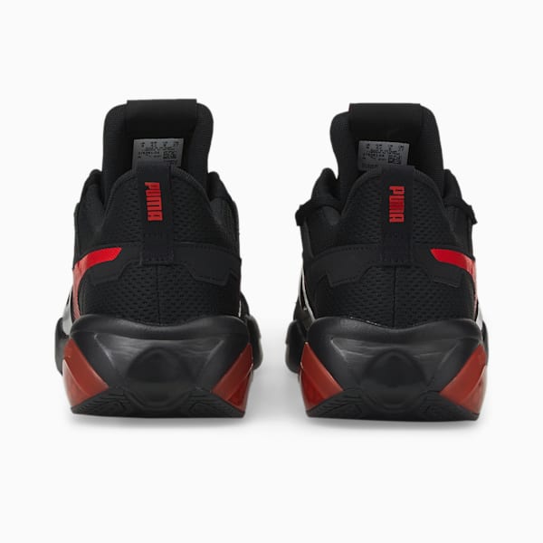 Cell Fraction Mesh Men's Running Shoes, Puma Black-High Risk Red, extralarge