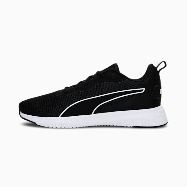 Flyer Flex Knit Unisex Running Shoes, Puma Black-Puma White