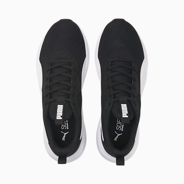 Incinerate Unisex Running Shoes, Puma Black-Puma White, extralarge-IND