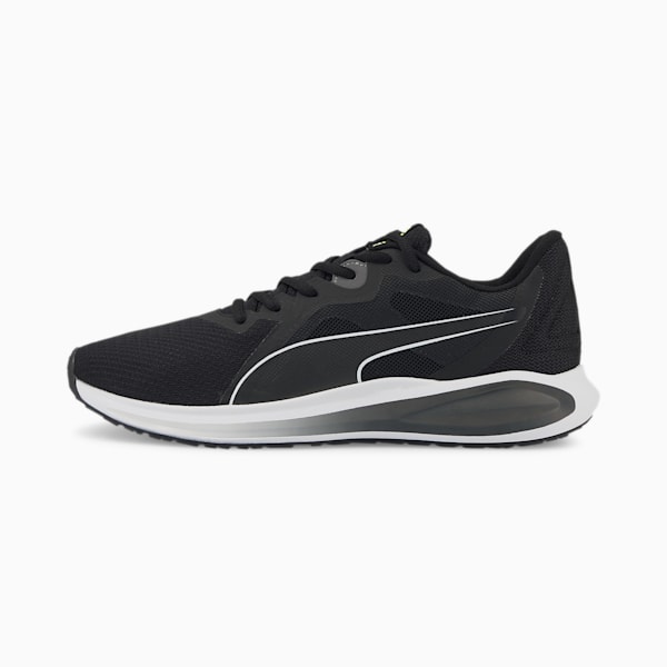 Twitch Runner Unisex Running Shoes, Puma Black-Puma White, extralarge-AUS