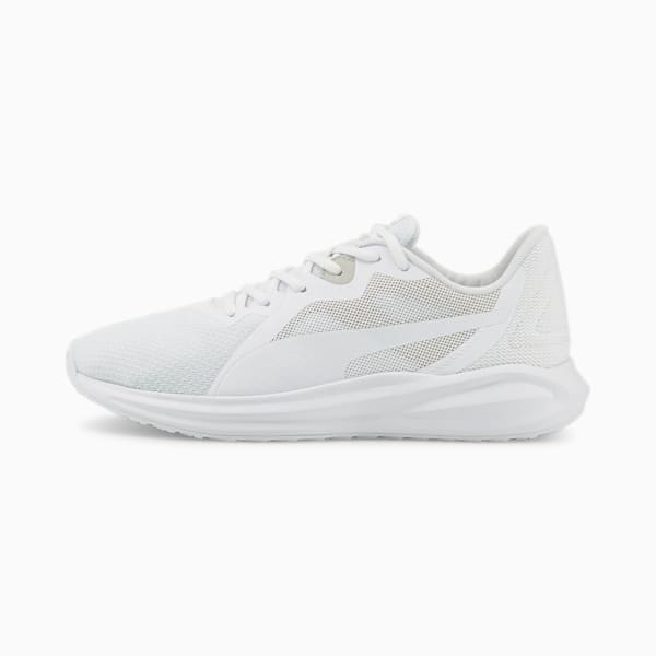 Twitch Runner Unisex Running Shoes, Puma White-Gray Violet, extralarge-IND