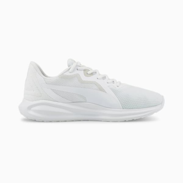 Twitch Runner Men's Running Shoes, Puma White-Gray Violet