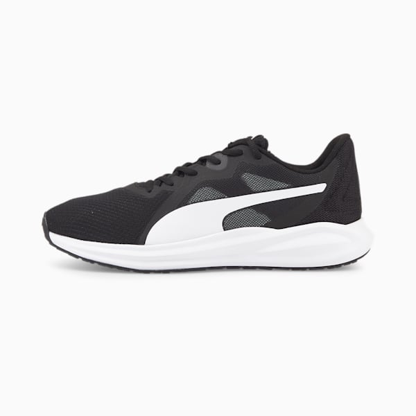 Twitch Runner Unisex Running Shoes, Puma Black-Asphalt, extralarge-IND