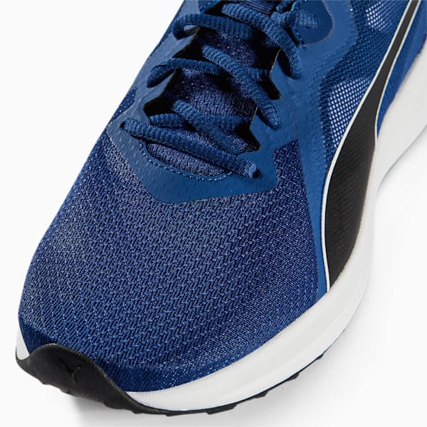 Twitch Runner Men's Running Shoes, Blazing Blue-PUMA Black-Puma White, extralarge