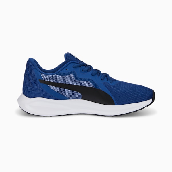 Twitch Runner Men's Running Shoes, Blazing Blue-PUMA Black-Puma White, extralarge