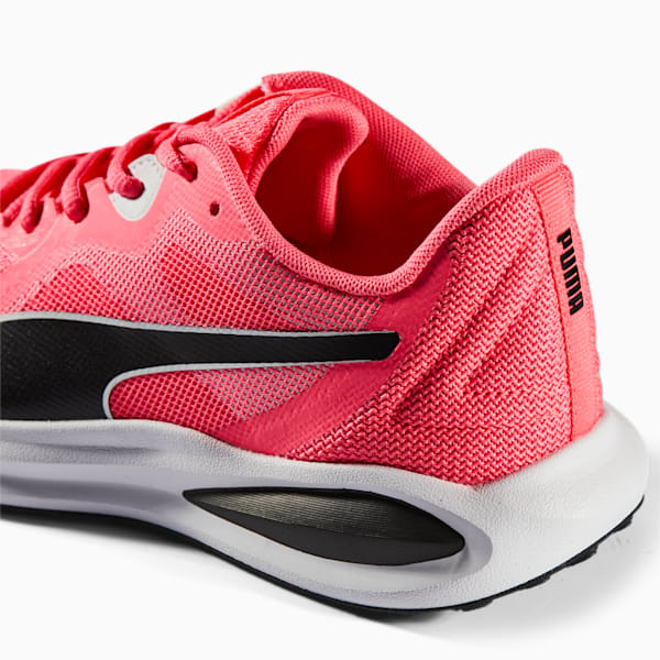 Twitch Runner Running Shoes, Sunset Glow-Puma Black-PUMA White, extralarge-IND