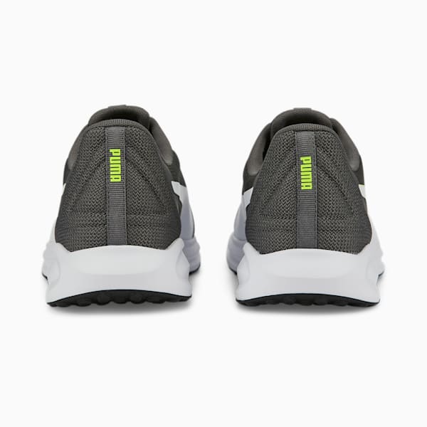Twitch Runner Unisex Running Shoes, CASTLEROCK-Lime Squeeze-PUMA White, extralarge-IND
