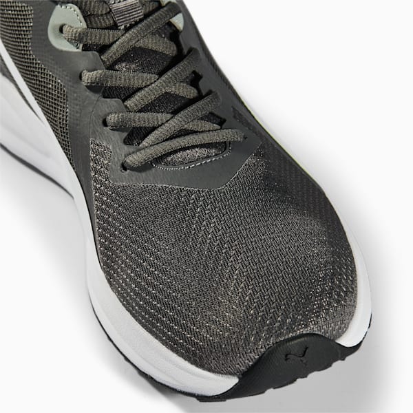 Twitch Runner Unisex Running Shoes, CASTLEROCK-Lime Squeeze-PUMA White, extralarge-IND