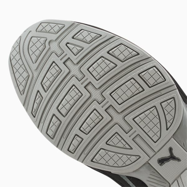 Cell Divide Men's Running Shoes, Puma Black-Metallic Silver