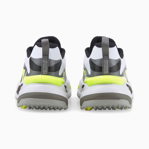 GS-Fast Golf Shoes, Puma White-Puma Black-Safety Yellow