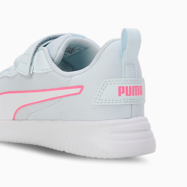 Flyer Flex Kids' Running Shoes, Dewdrop-PUMA White-Fast Pink, extralarge-IND