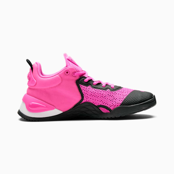 Zapatos de entrenamiento Fuse de PUMA x BARBELLS FOR BOOBS para mujer, Luminous Pink-Puma Black